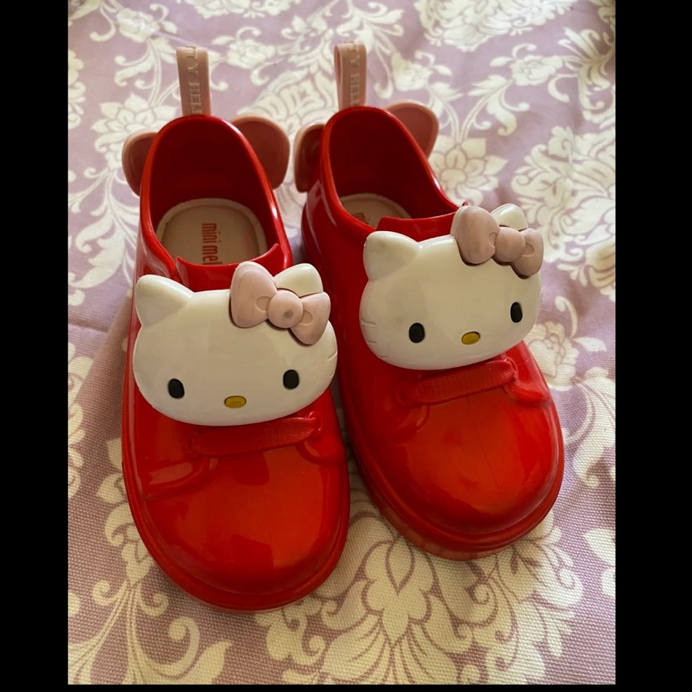 Mini Melissa Hello Kitty Slip-On